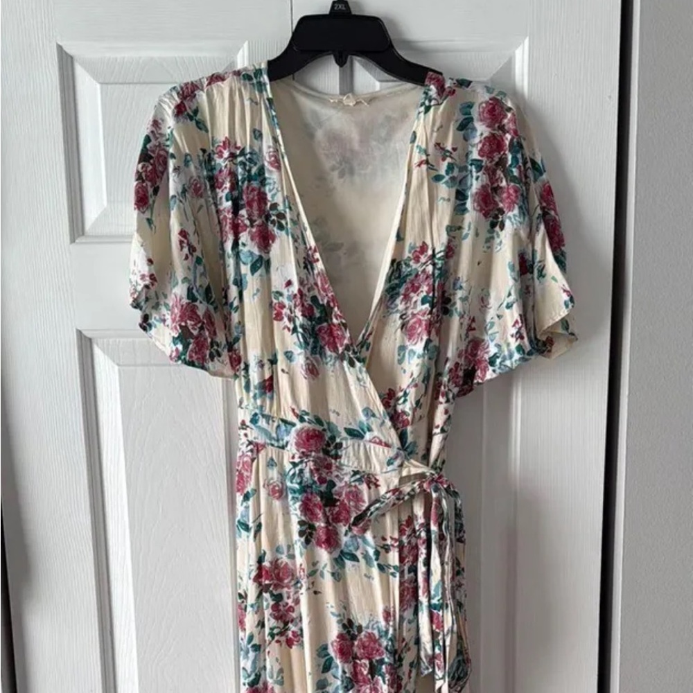 Tie-Front Spring Dress, Midi